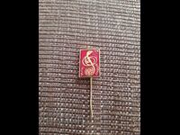 Insigna Zlatno Slaveiche 1979