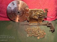 Механизъм от германски стенен уестминстърски часовник