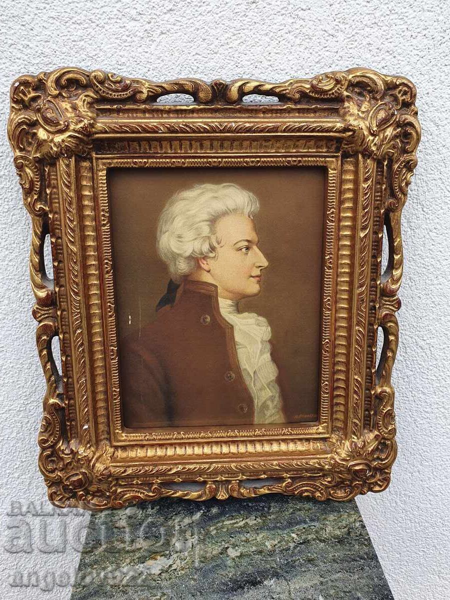 Auction Reproduction of a famous painting in a beautiful wooden frame!!! Auction Reproduction of a famous painting in a beautiful wooden frame!!!