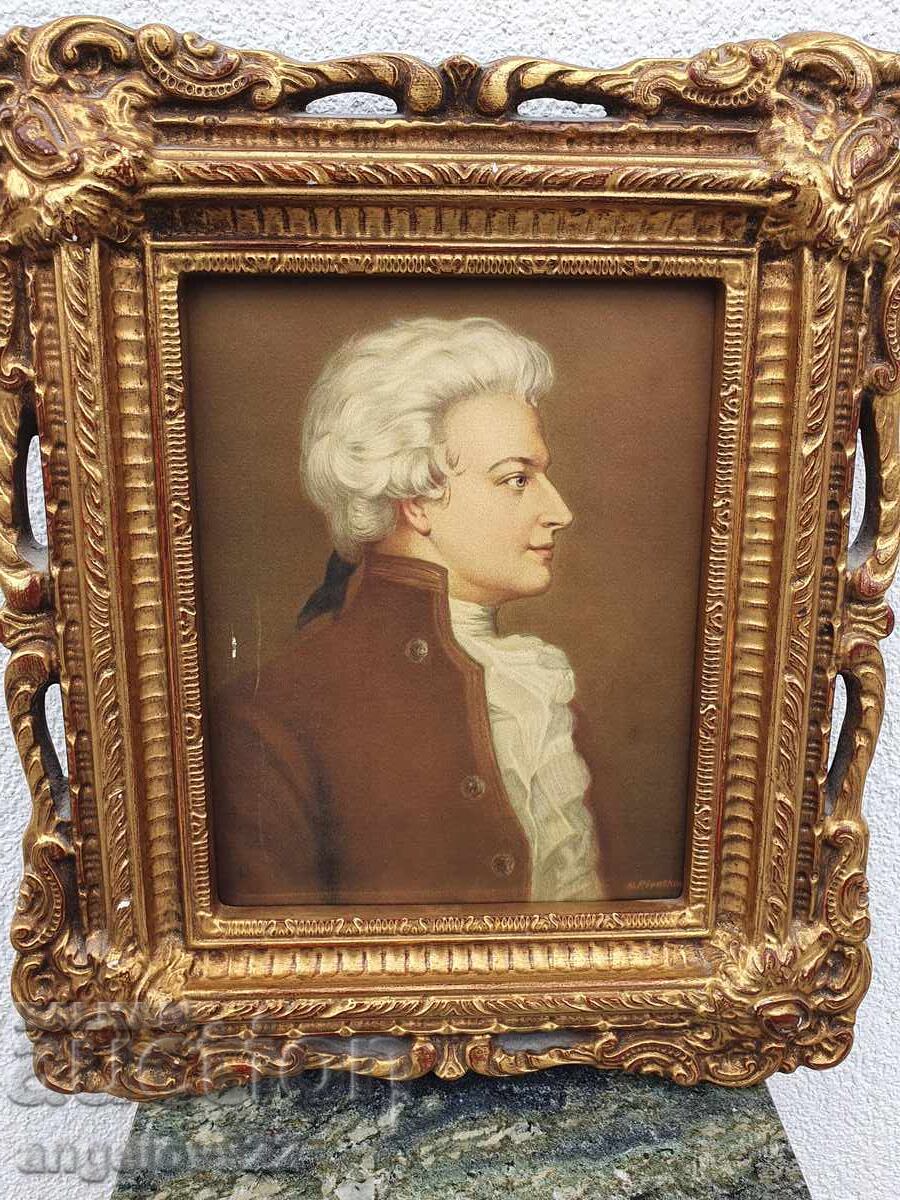 Delivery of Reproduction of a famous painting in a beautiful wooden frame!!! Delivery of Reproduction of a famous painting in a beautiful wooden frame!!!