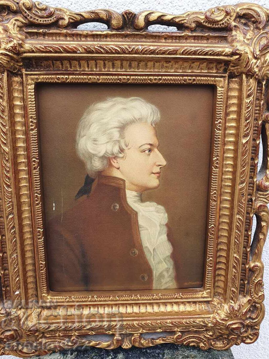 Reproduction of a famous painting in a beautiful wooden frame!!! - 5 Reproduction of a famous painting in a beautiful wooden frame!!! - 5