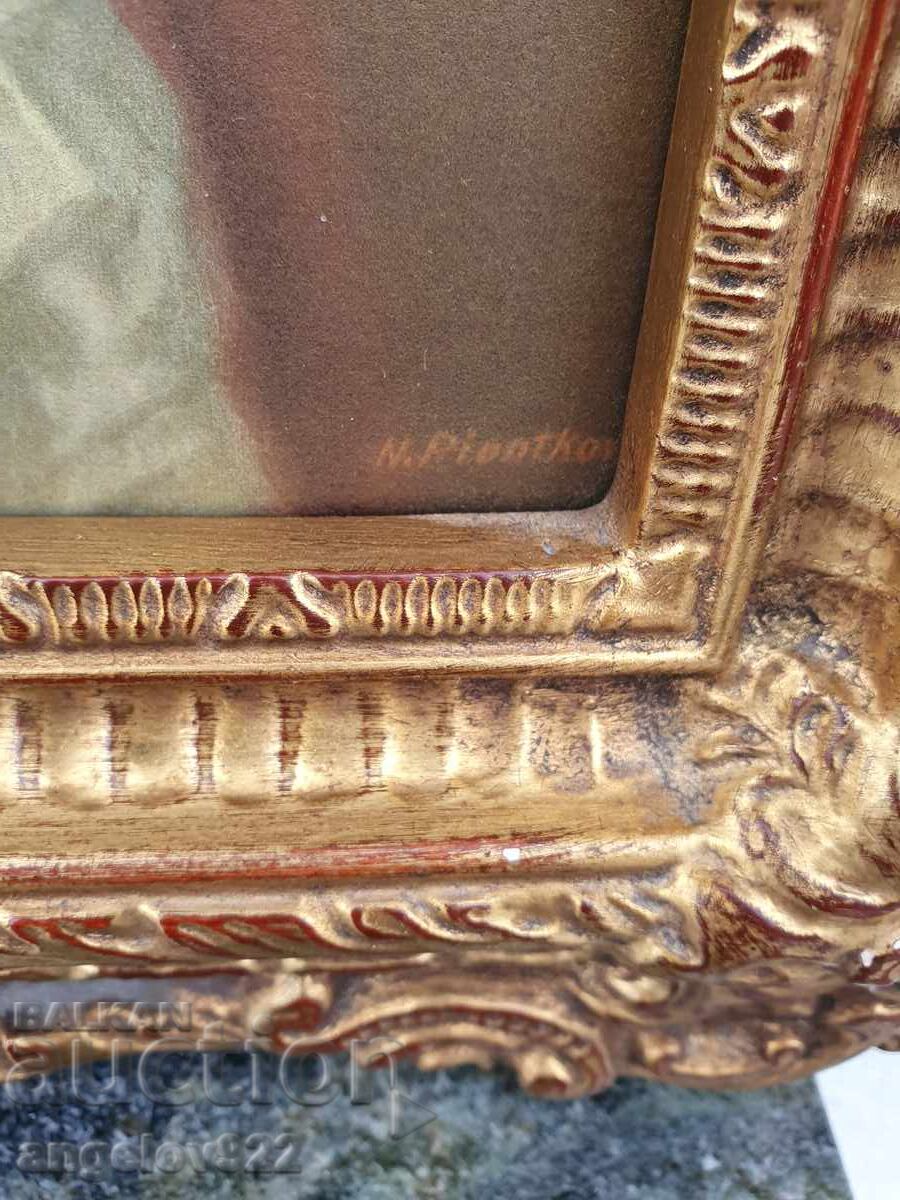 Reproduction of a famous painting in a beautiful wooden frame!!! - 6 Reproduction of a famous painting in a beautiful wooden frame!!! - 6