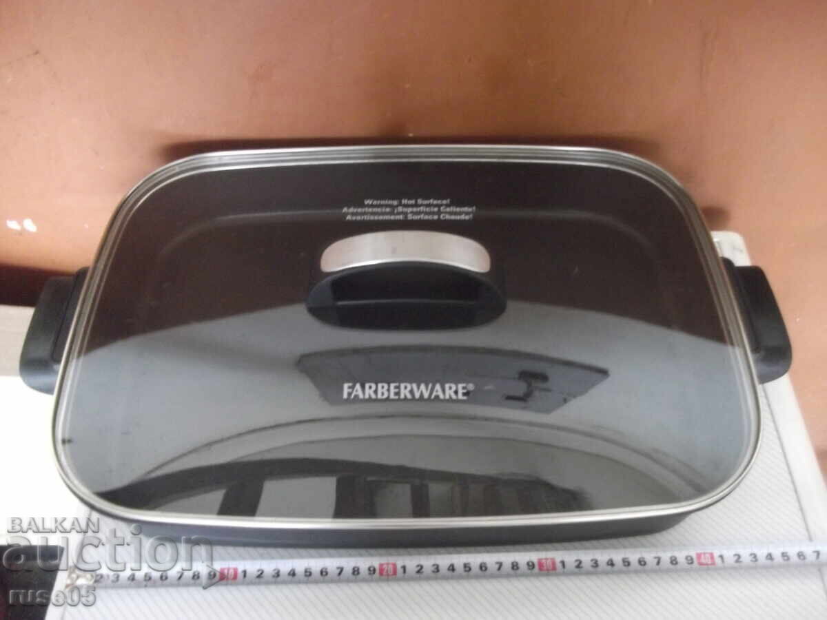 Μεταλλικό τηγάνι με γυάλινο καπάκι με τιμή 30.00 BGN | € 15.34 Μεταλλικό τηγάνι με γυάλινο καπάκι με τιμή 30.00 BGN | € 15.34