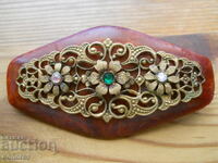 Antique filigree brooch