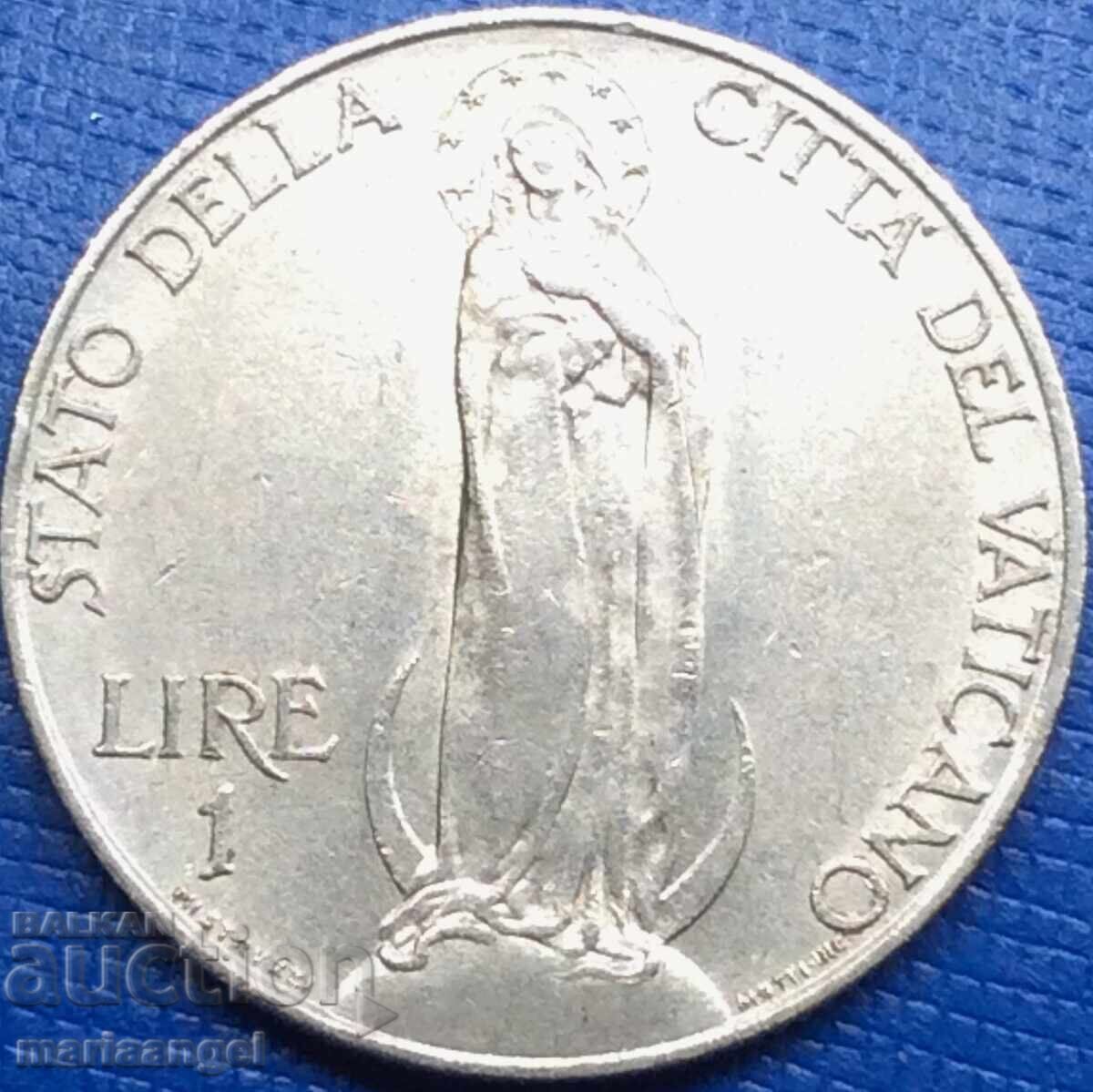 1 Lira 1936 Vatican Pius XI