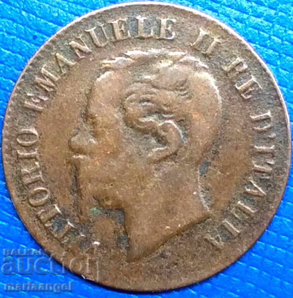 2 centesimi 1861 Italy M - Milan - 6 2 centesimi 1861 Italy M - Milan - 6