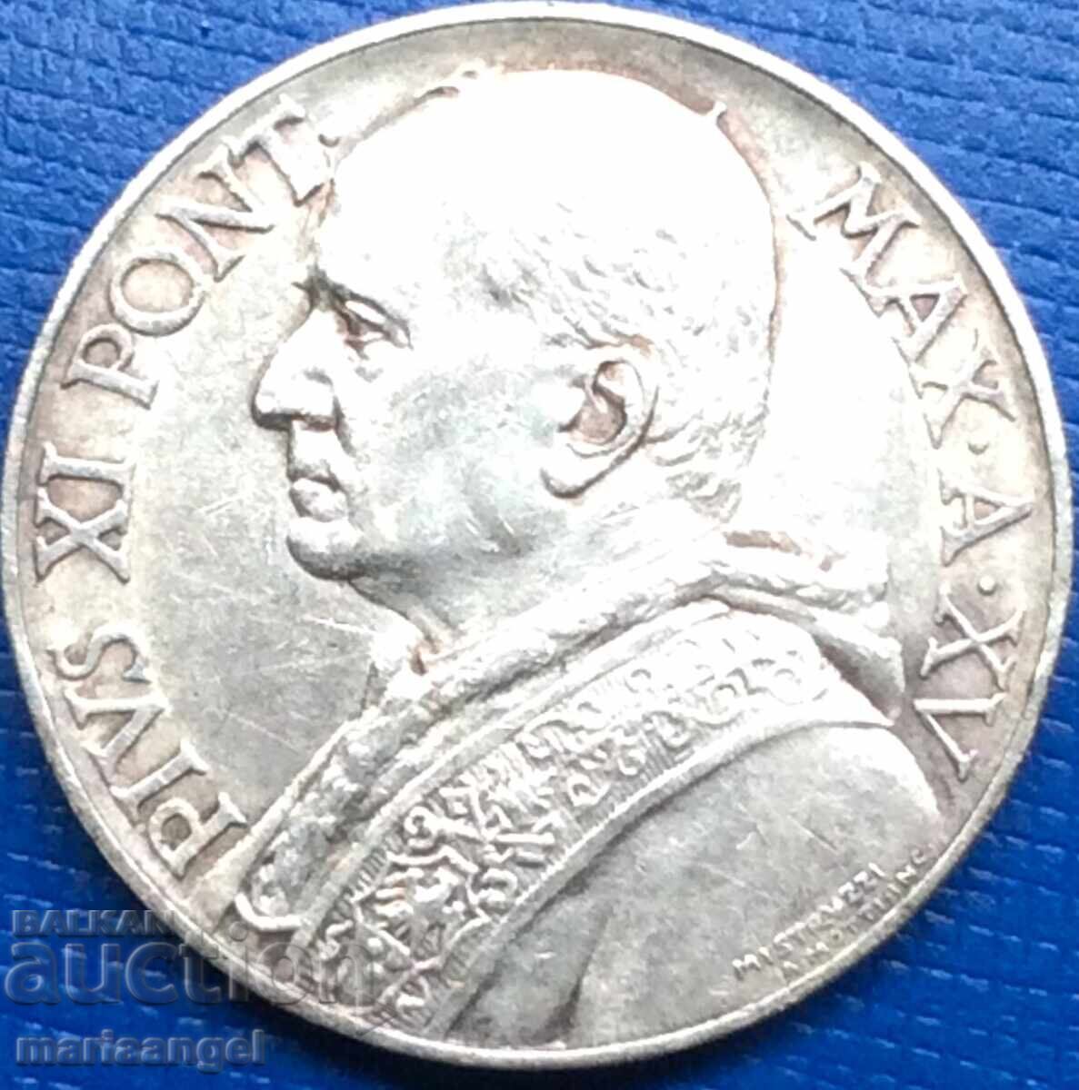Delivery of 10 Lire 1936 Vatican Pius XI - quite rare