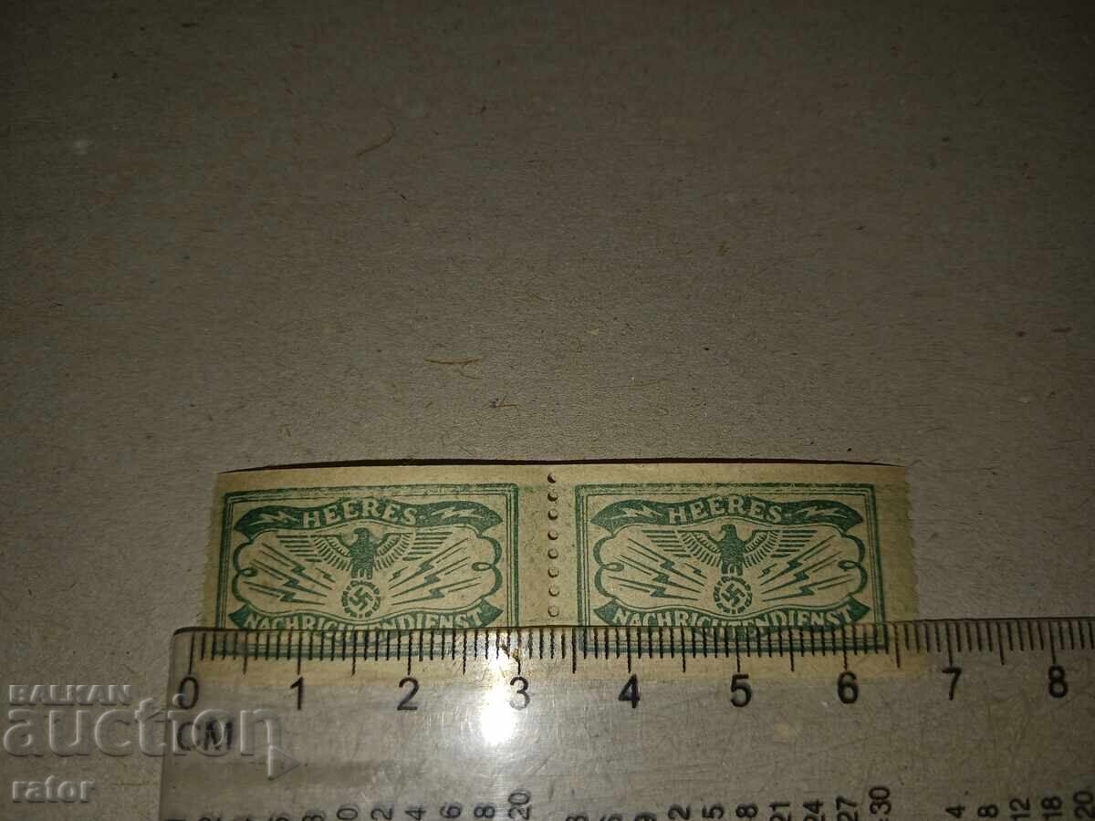 Γερμανία, Τρίτο Ράιχ, Abwehr - γραμματόσημα, αυτοκόλλητα για έγγραφα Γερμανία, Τρίτο Ράιχ, Abwehr - γραμματόσημα, αυτοκόλλητα για έγγραφα