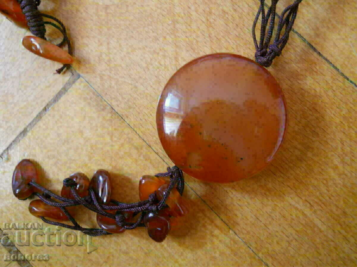Antique necklace - carnelian necklace with price 45.00 BGN | € 23.01 Antique necklace - carnelian necklace with price 45.00 BGN | € 23.01