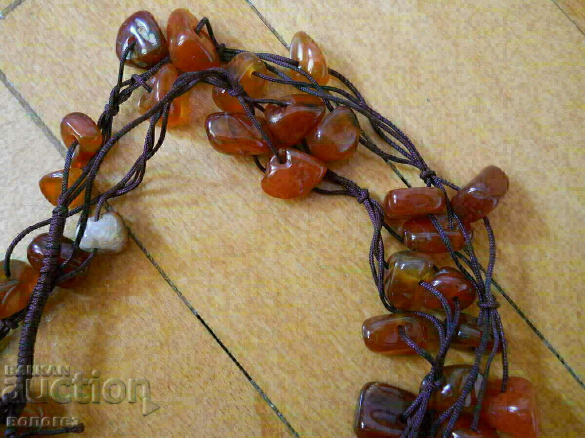 Antique necklace - carnelian necklace - 5 Antique necklace - carnelian necklace - 5