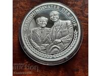 Рядък медал(плакет) сребро 999.