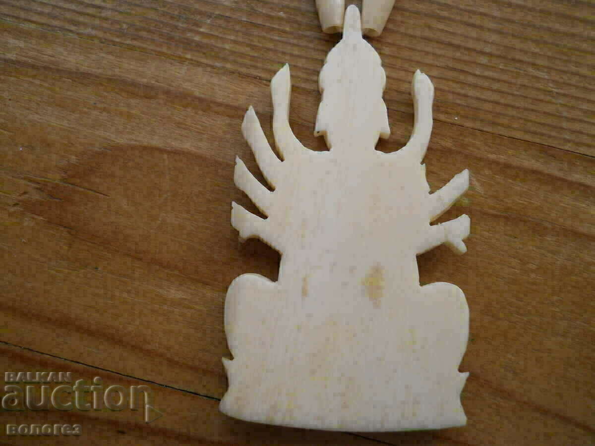 Delivery of Old ivory necklace - Shiva Delivery of Old ivory necklace - Shiva