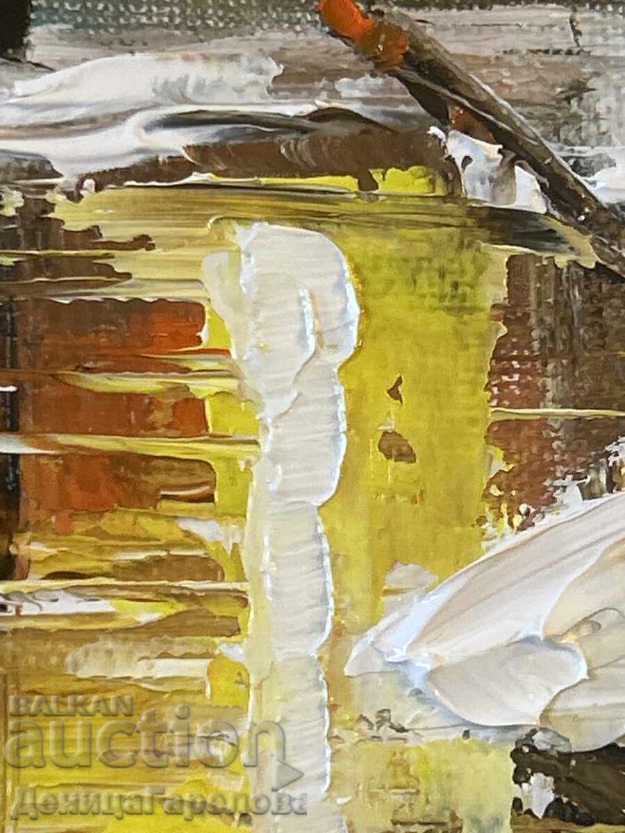 Δενίτσα Γκαρέλοβα πίνακας 30/40 "Μικρή χειμωνιάτικη ιστορία" - 6