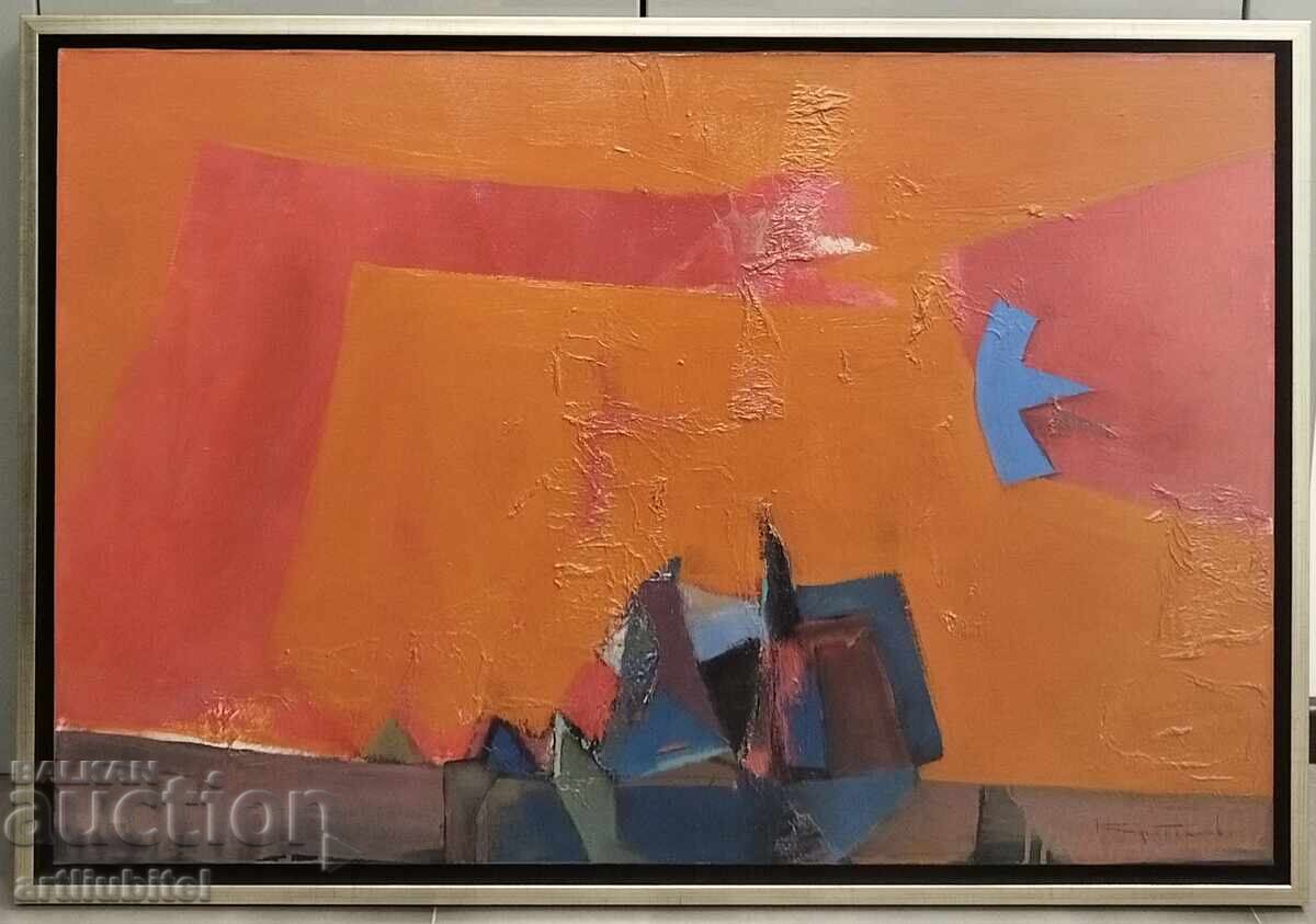 Dimitar Karatonev - large painting - 95 x 65 cm Dimitar Karatonev - large painting - 95 x 65 cm