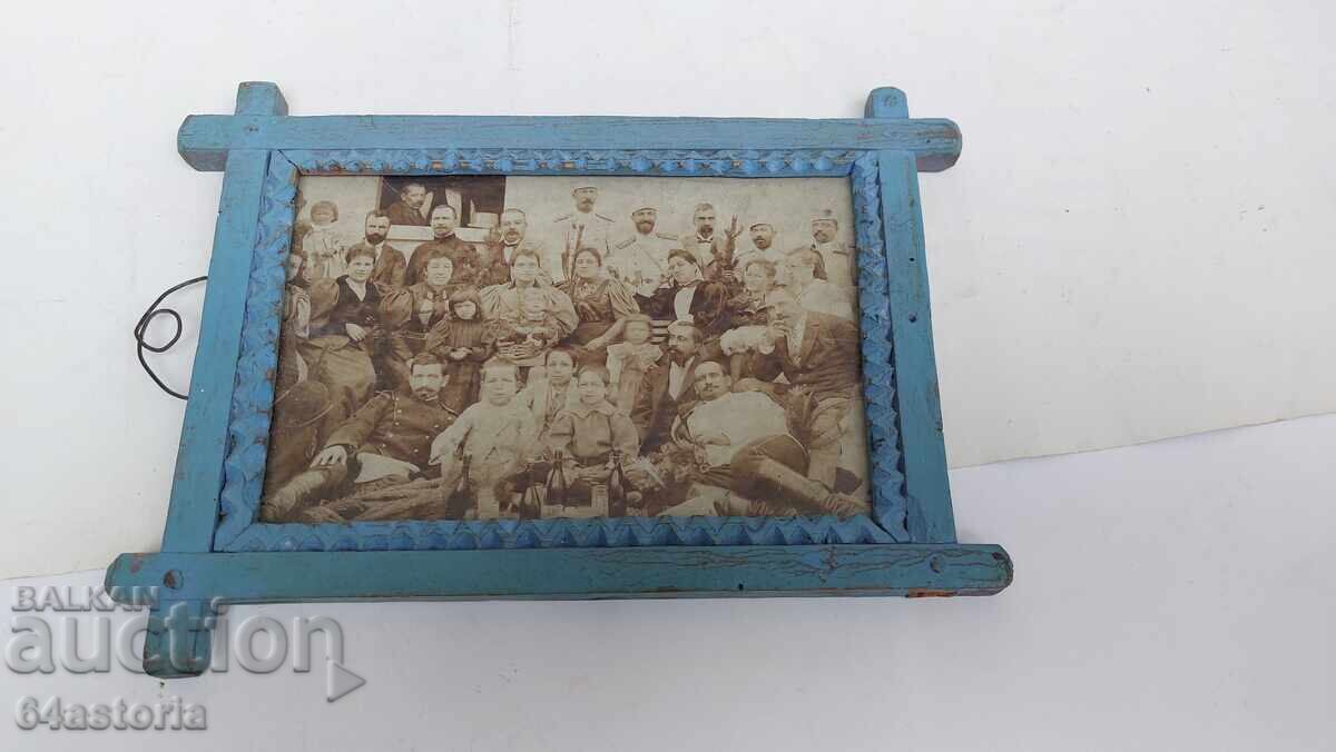 Fotografie, ramă, primitiv, sculptură ciobănească, ofițer - 7 Fotografie, ramă, primitiv, sculptură ciobănească, ofițer - 7