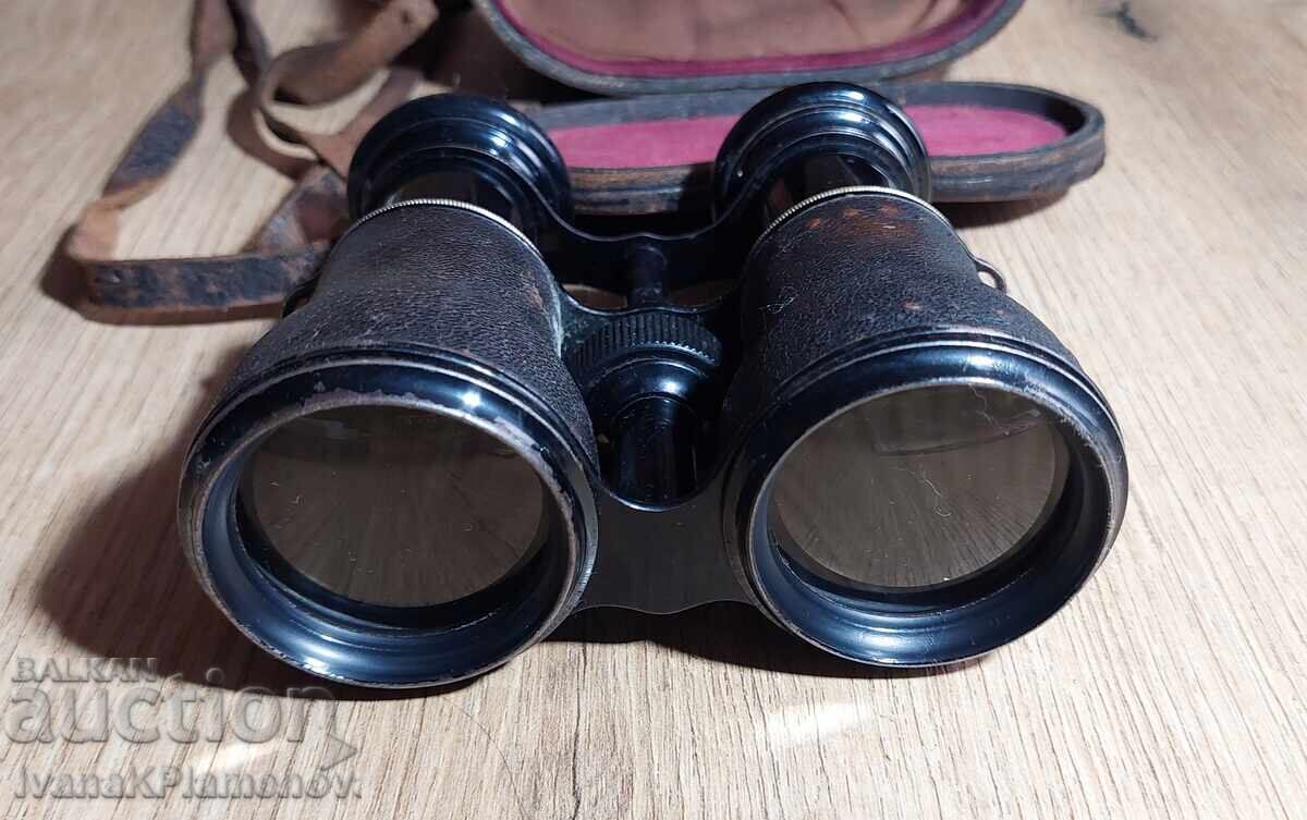 Binoclu vintage cu husă pentru colecționari - 6