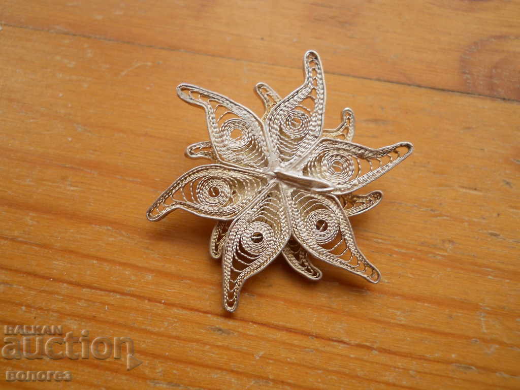 Antique silver filigree pendant with price € 34.77 | 68.00 BGN