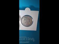 Bulgaria 2 leva 1910. Colecție. Luciu. Argint