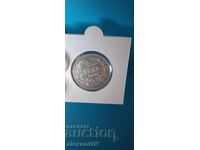 България 2 лева 1910г. Колекция. Гланц. Сребро.