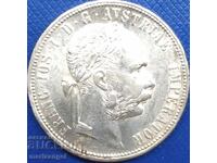 1 florin 1880 Austria Franz Joseph argint