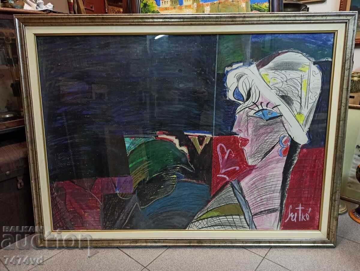 Μοναδικό μεγάλο έργο τέχνης του καλλιτέχνη Σρέτκο Ντίβλιαν Μοναδικό μεγάλο έργο τέχνης του καλλιτέχνη Σρέτκο Ντίβλιαν