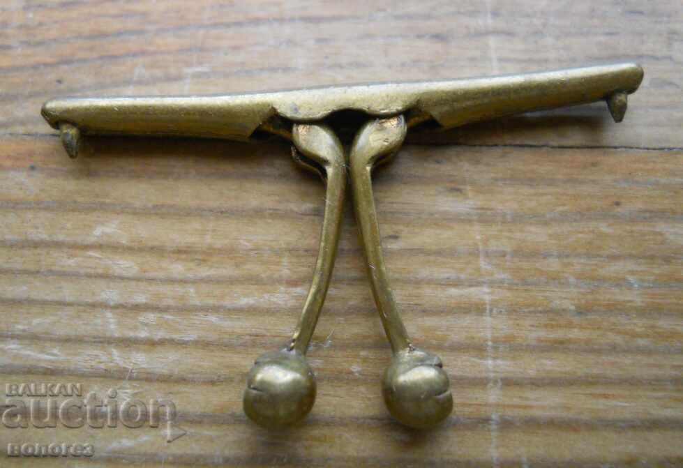 Antique gold-plated collar clip - Art Deco style with price 35.00 BGN | € 17.90
