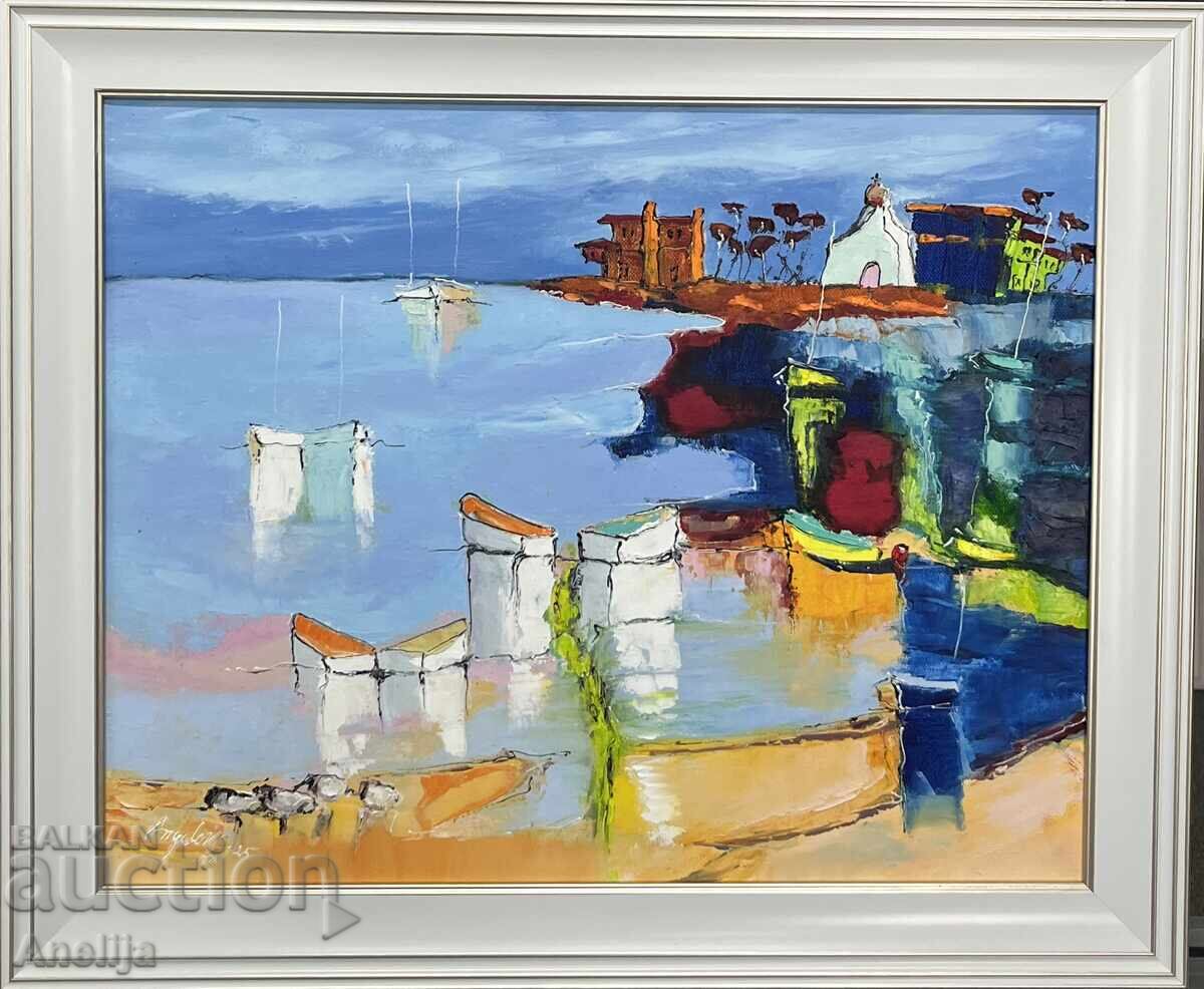 Peisaj marin abstract Sozopol