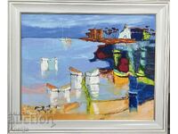 Peisaj marin abstract Sozopol