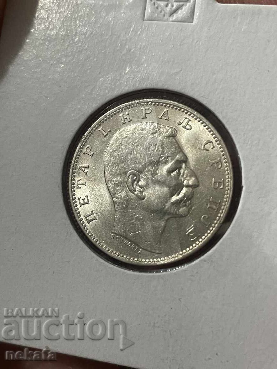 Сърбия, 1 Динар 1912 г.