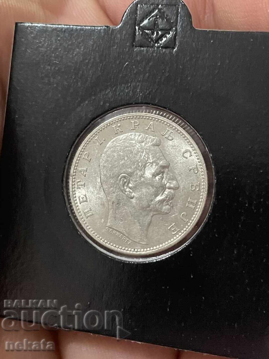 Сърбия, 1 Динар 1912 г.