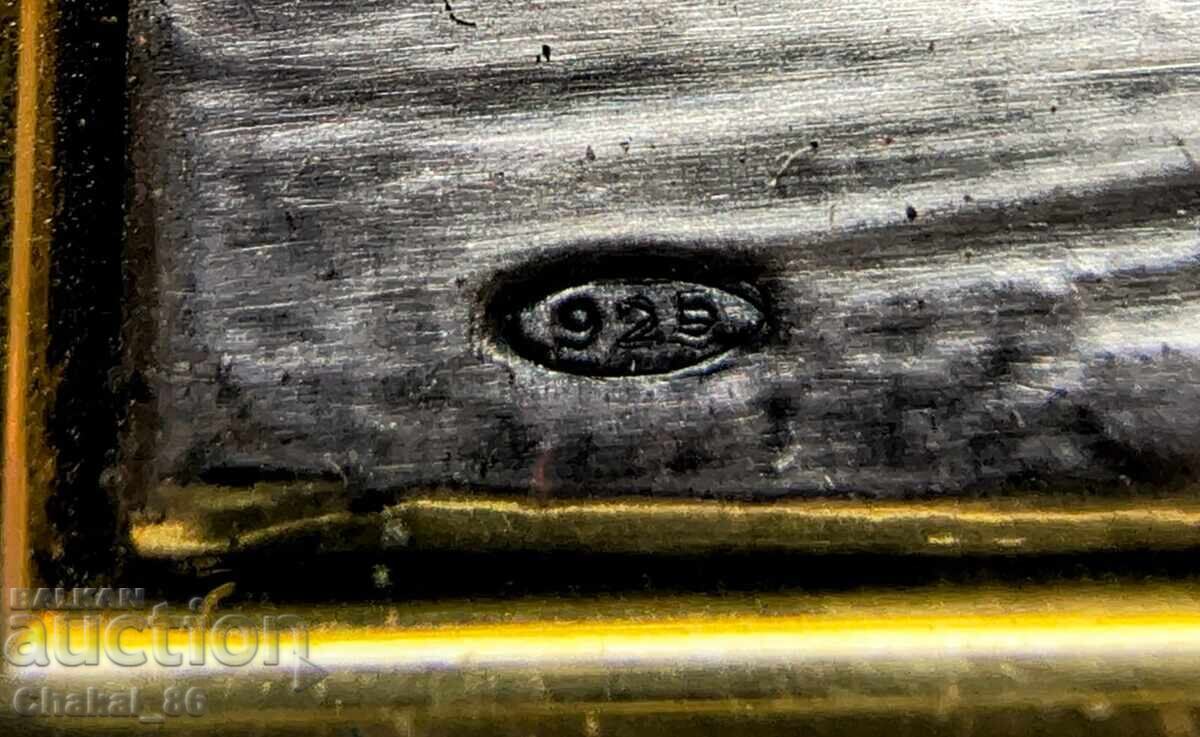 Auction  Silver with gold plating!