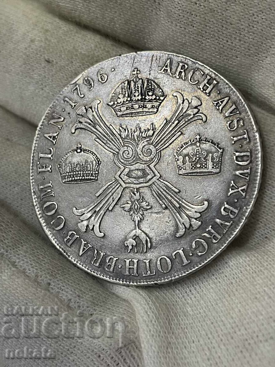 Auction  Duchy of Milan 1 Kronentaler, 1796