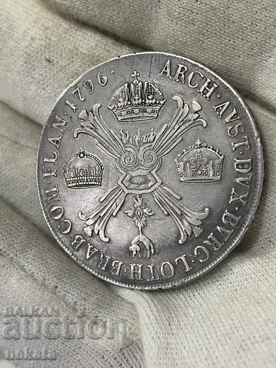 Delivery of Duchy of Milan 1 Kronentaler, 1796