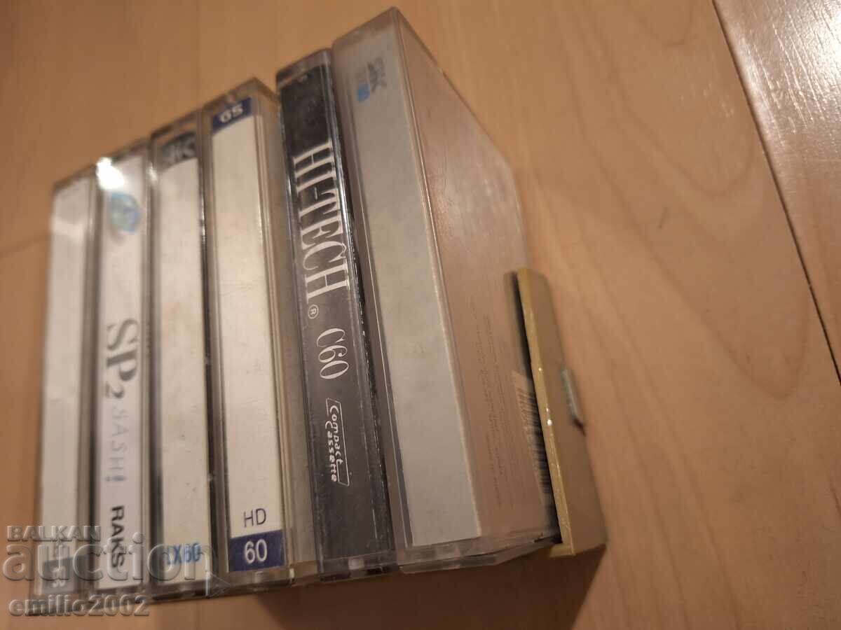 Аукцион Аудиокасети в поставка 6бр