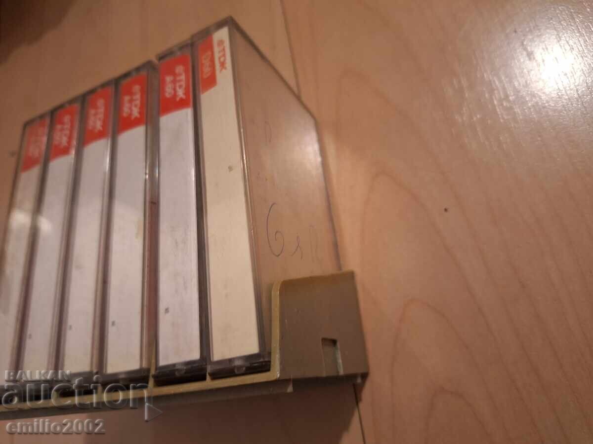 Auction  Audio cassettes in a set of 6