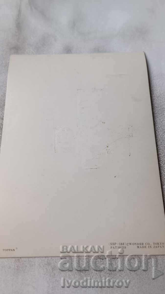 Стереокартичка Девойка говореща по телефона с цена 2.45 лв. | € 1.25