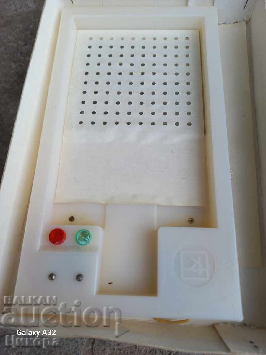 Delivery of TESTER FOR PROGRAMMED TRAINING AND CONTROL OF LEAFLETS CAT