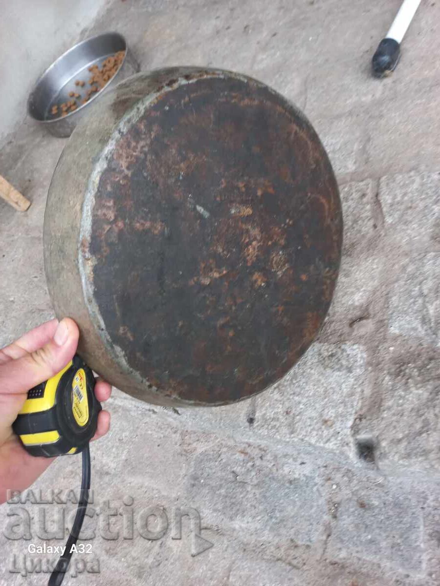 ΠΑΛΙΟ ΧΑΛΚΙΝΟ ΤΗΓΑΝΙ ΣΑΧΑΝ ΜΠΛΕ ΧΑΛΚΟΣ - 5