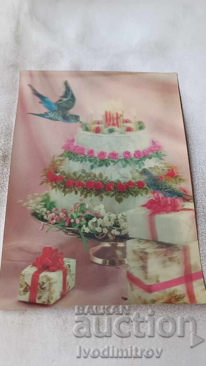 Στερεοσκοπική Κάρτα Τούρτα