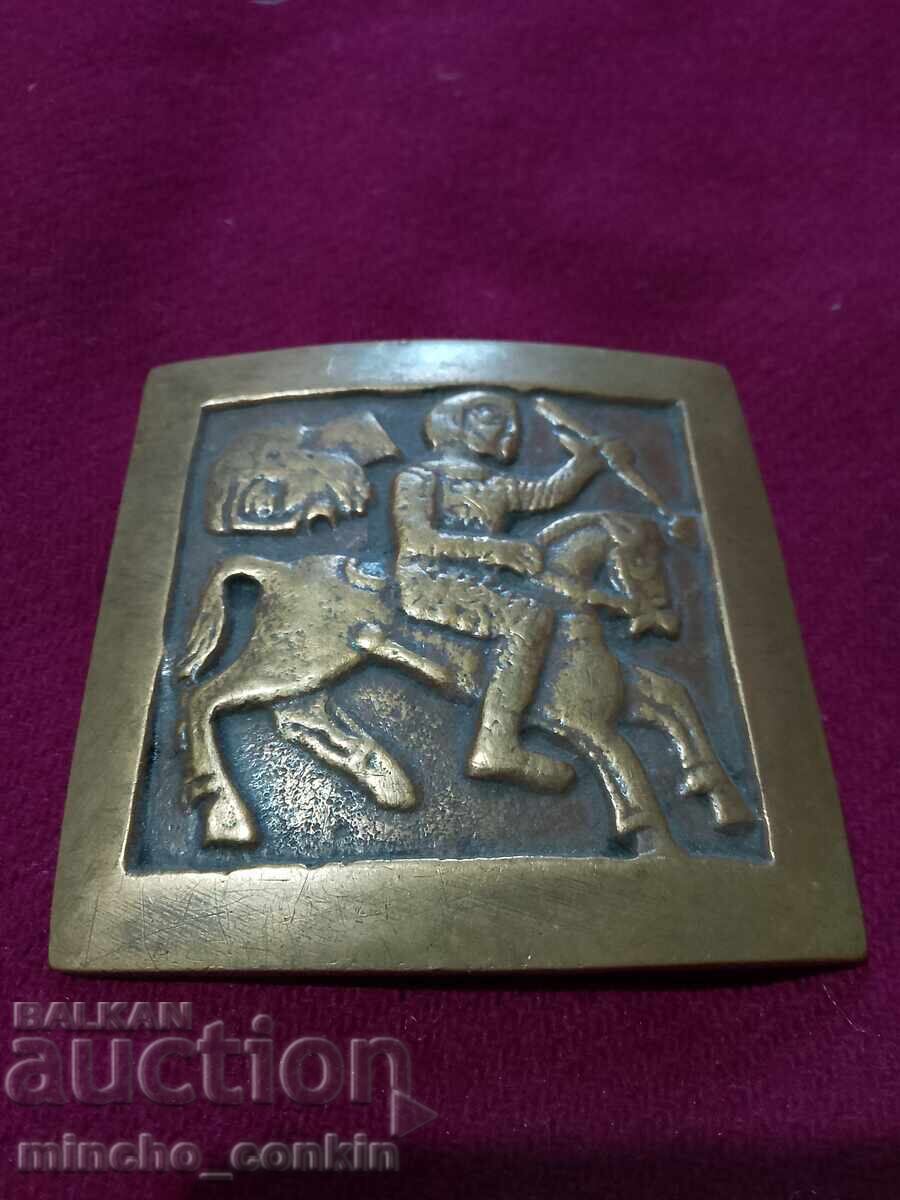 Δημοπρασία Βουλγαρική χειροποίητη πόρπη με σκηνή από τον θησαυρό του Λετνίτσα