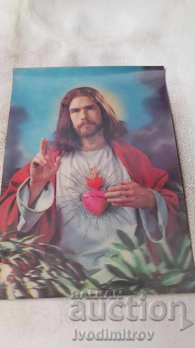 Stereo Card Jesus Sanko Made in Japan Stereo Card Jesus Sanko Made in Japan
