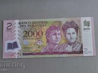 Банкнота - Парагвай - 2000 песо UNC | 2023г.