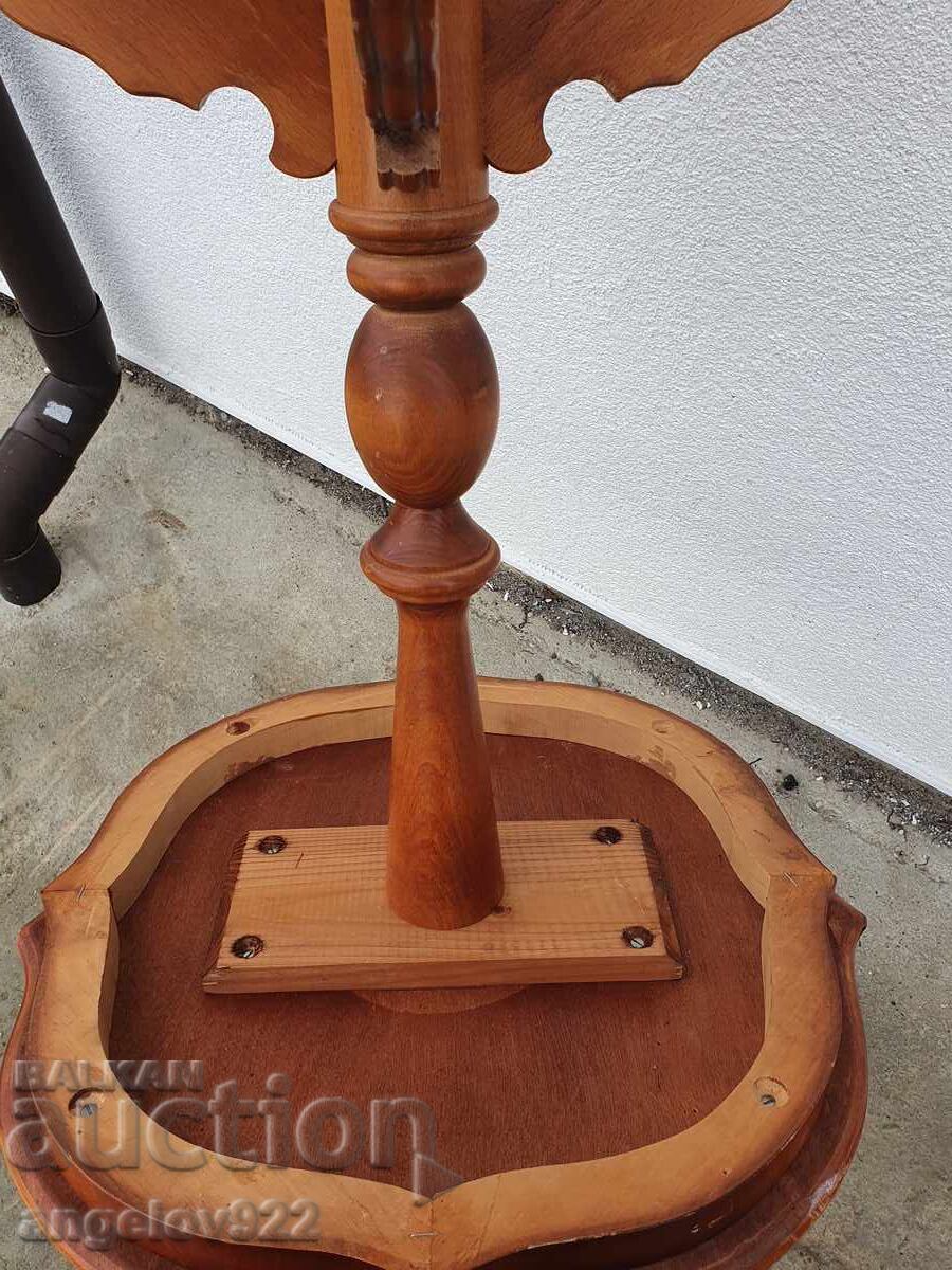 Beautiful vintage solid wood table!!! - 6