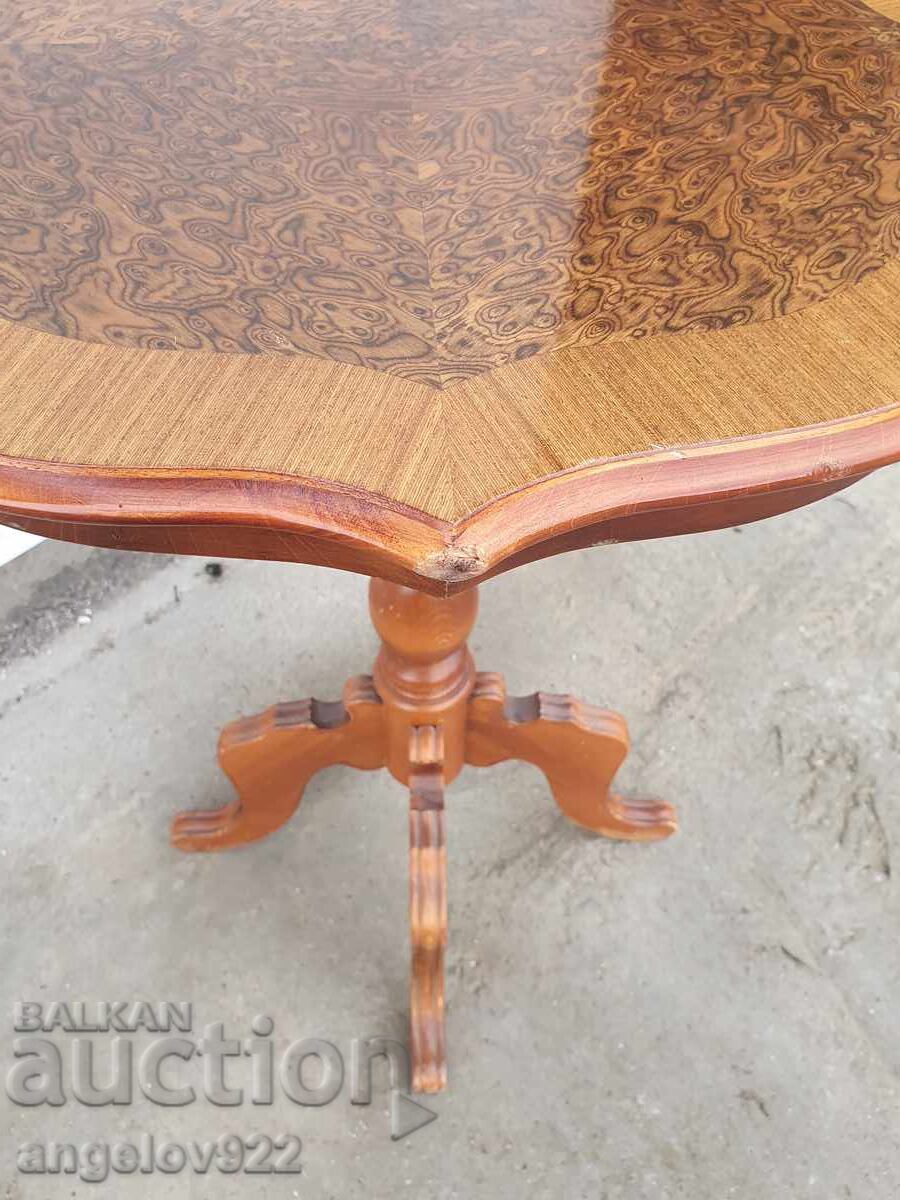 Beautiful vintage solid wood table!!! - 7
