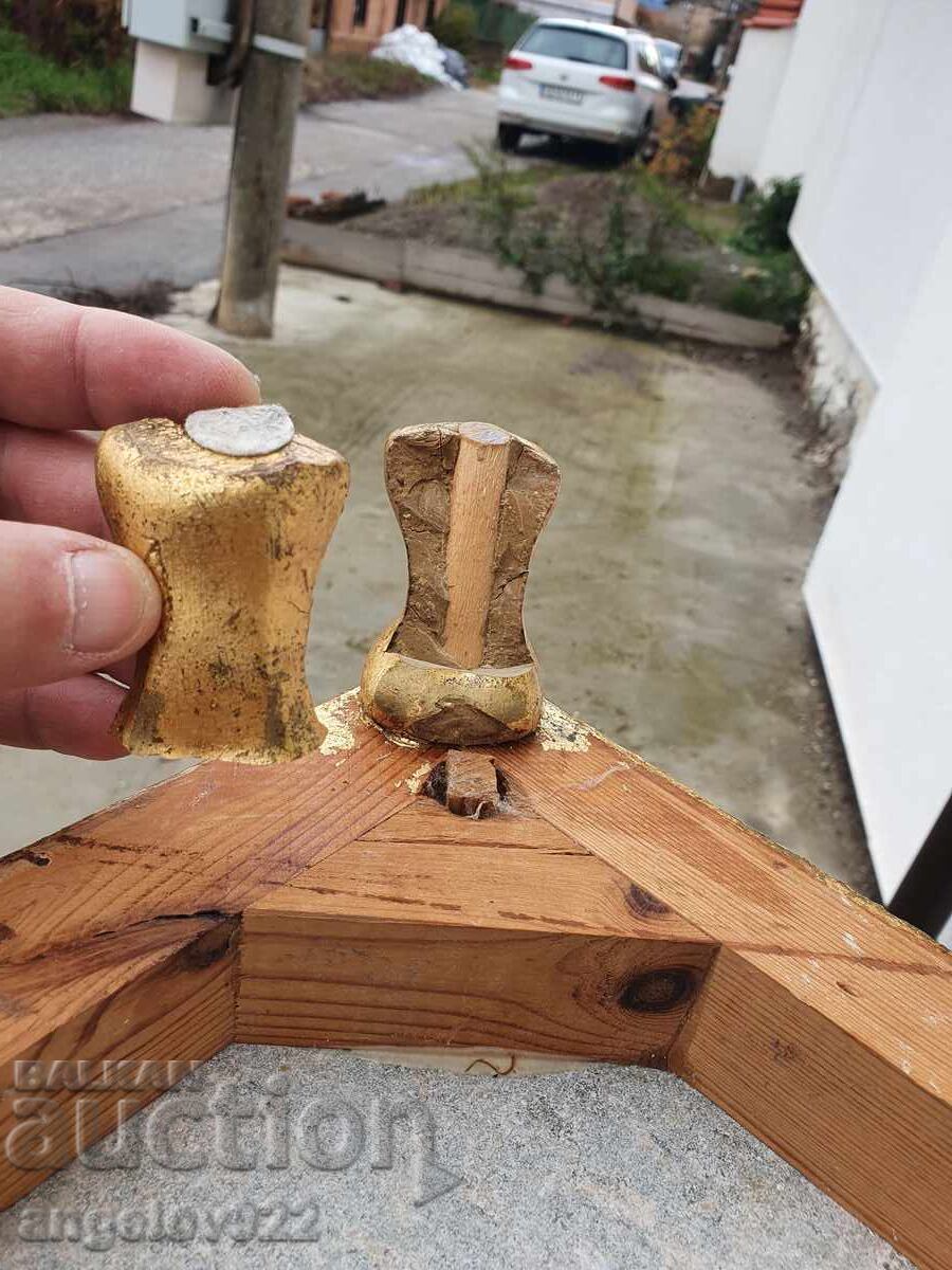 Красив винтидж пиедестал с мраморни плотове!!! - 6 Красив винтидж пиедестал с мраморни плотове!!! - 6