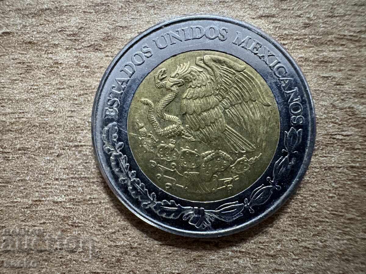 Мексико - 5 песос (1998) с цена 0.60 лв. | € 0.31 Мексико - 5 песос (1998) с цена 0.60 лв. | € 0.31