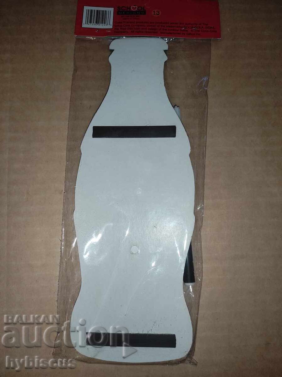 Magnetic Coca-Cola whiteboard for refrigerator with pen with price 10.00 BGN | € 5.11 Magnetic Coca-Cola whiteboard for refrigerator with pen with price 10.00 BGN | € 5.11