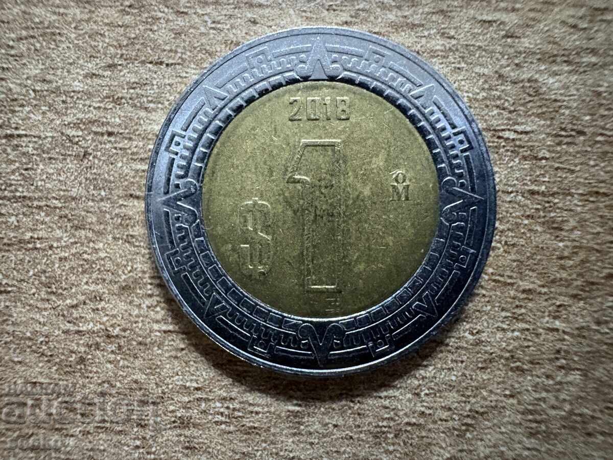 Μεξικό - 1 πέσο (2018) Μεξικό - 1 πέσο (2018)