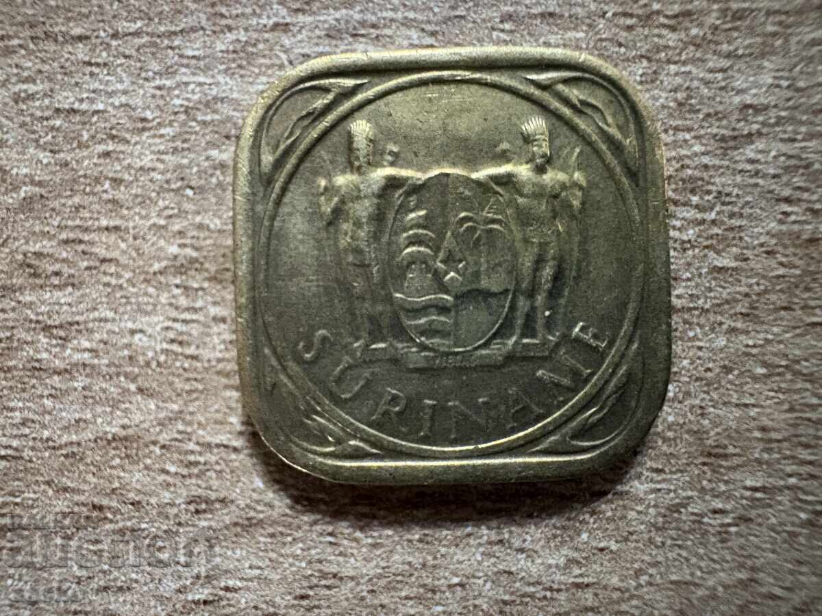 Suriname - 5 Cents (1966) with price € 0.68 | 1.33 BGN