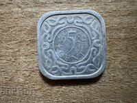 Σουρινάμ - 5 σεντ (1982)